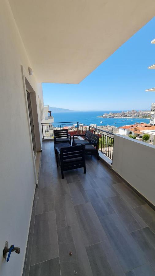 Sea And City View Apartment Саранда Экстерьер фото