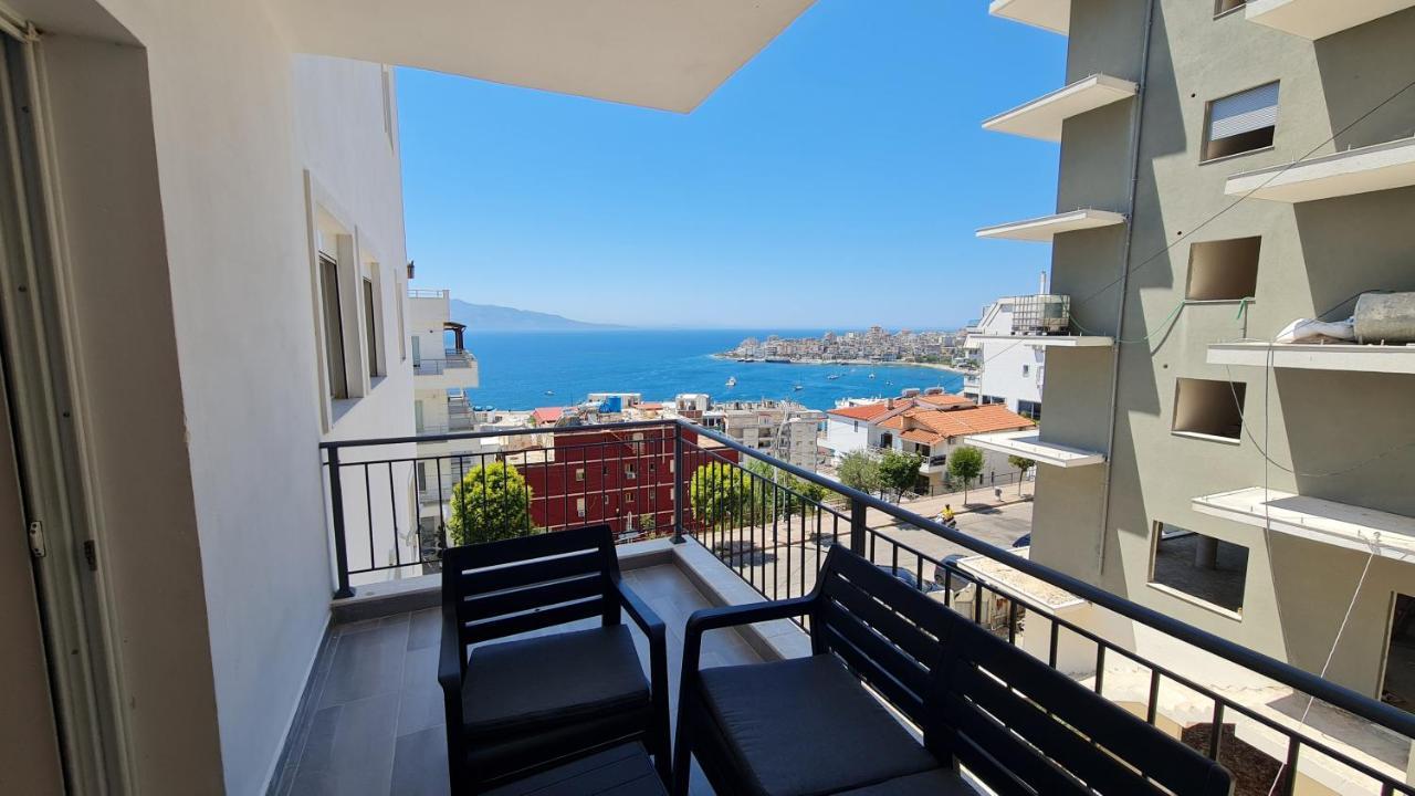 Sea And City View Apartment Саранда Экстерьер фото
